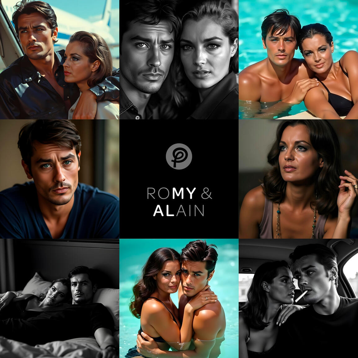 Romy Schneider &amp; Alain Delon