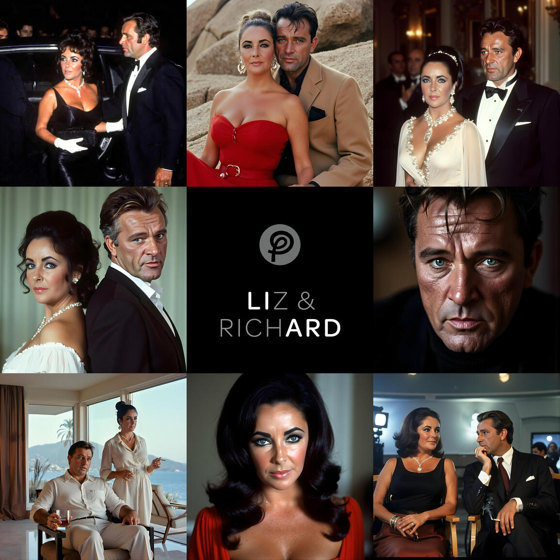 Liz Taylor & Richard Burton