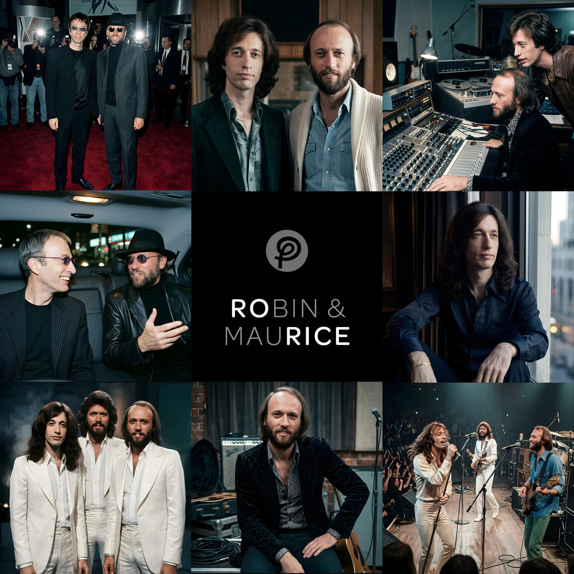 Robin & Maurice Gibb