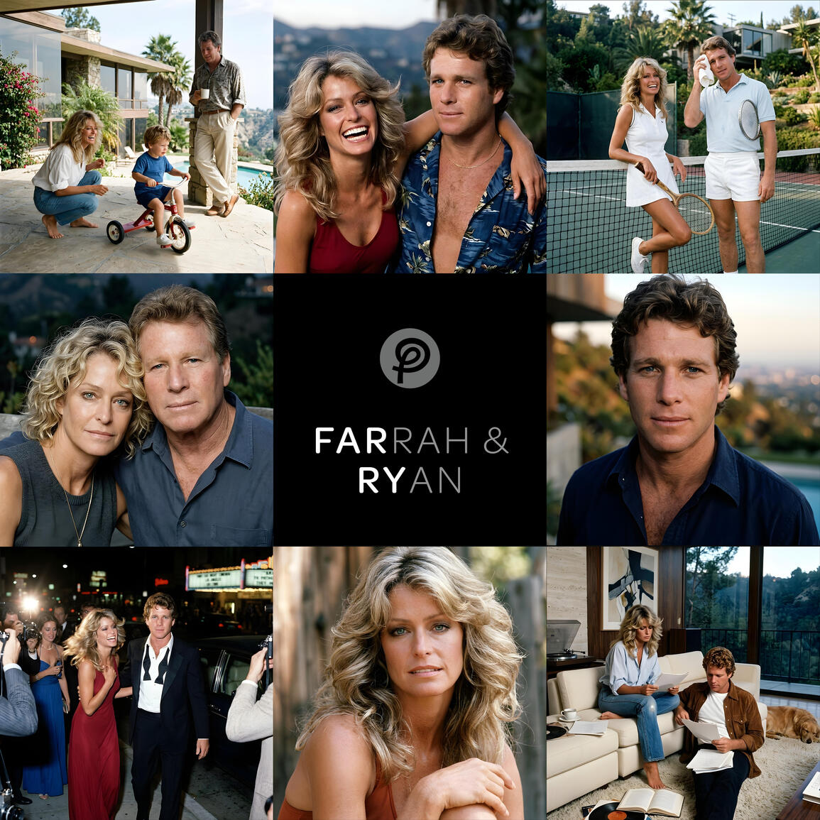 Farrah Fawcett & Ryan O'Neal